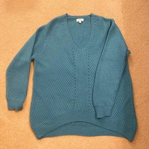 Teal Umgee Sweater Size Large